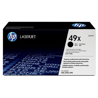 OEM HP 49X Toner Cartridge - Black