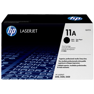 OEM HP 11A Toner Cartridge - Black