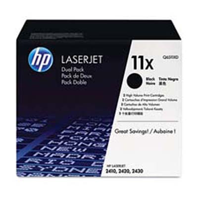 OEM HP 11X Toner Cartridge - Black