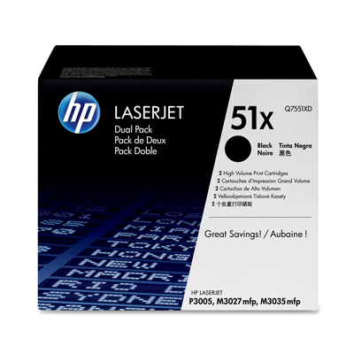 OEM HP 51X Toner Cartridge - Black
