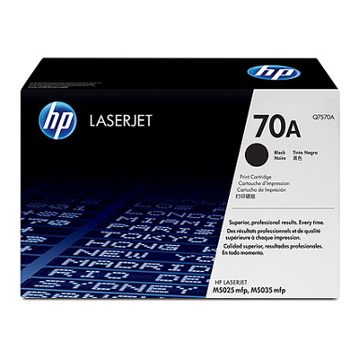 OEM HP 70A Toner Cartridge - Black