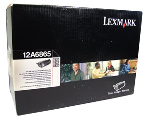 OEM Lexmark 12A6865 Toner Cartridge - Black