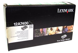 OEM Lexmark 12A7400 Toner Cartridge - Black