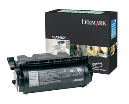 OEM Lexmark 12A7462 Toner Cartridge - Black