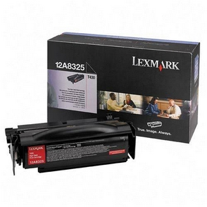 OEM Lexmark 12A8325 Toner Cartridge - Black