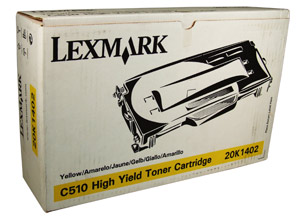 OEM Lexmark 20K1402 Toner Cartridge - Yellow