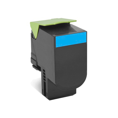 OEM Lexmark 801SC Toner Cartridge - Cyan