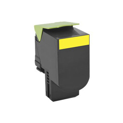 OEM Lexmark 801SY Toner Cartridge - Yellow