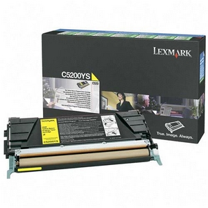 OEM Lexmark C5200YS Toner Cartridge - Yellow