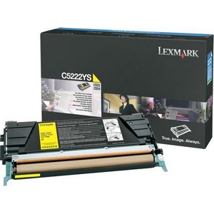 OEM Lexmark C5222YS Toner Cartridge - Yellow