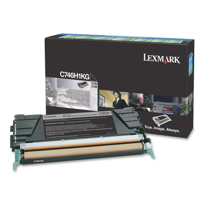 OEM Lexmark C746H1KG Toner Cartridge - Black