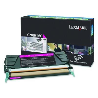 OEM Lexmark C748H1MG Toner Cartridge - Magenta