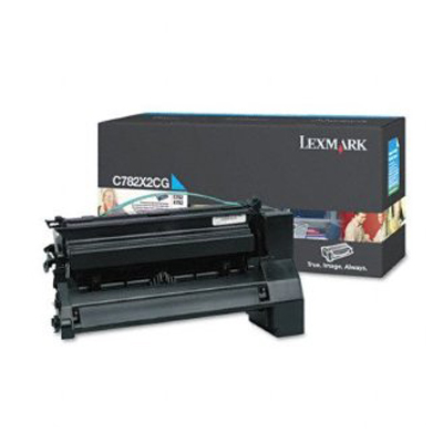 OEM Lexmark C782X2CG Toner Cartridge - Cyan