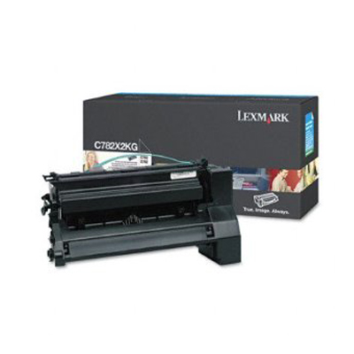 OEM Lexmark C782X2KG Toner Cartridge - Black