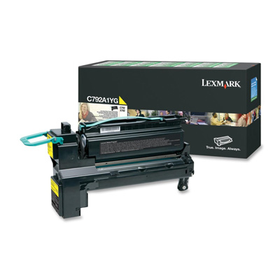 OEM Lexmark C792A1YG Toner Cartridge - Yellow