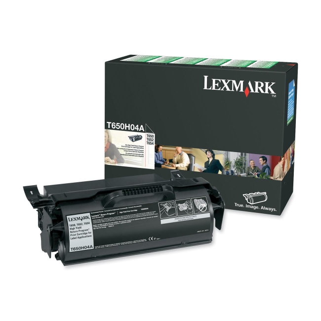 OEM Lexmark T650H04A Toner Cartridge - Black