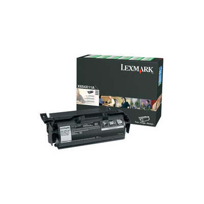 OEM Lexmark X654X11A Toner Cartridge - Black