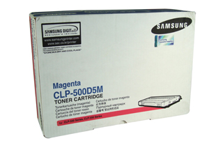 OEM Samsung CLP-500d5M Toner Cartridge - Magenta