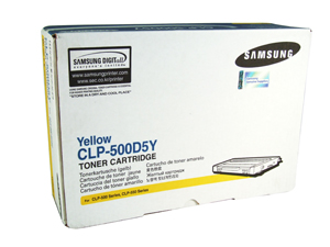 OEM Samsung CLP-500d5Y Toner Cartridge - Yellow