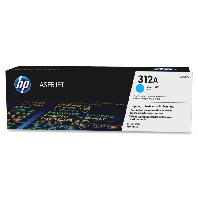 OEM HP 312A Toner Cartridge - Cyan