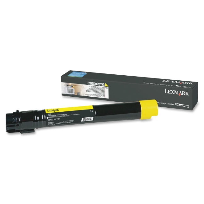 OEM Lexmark C950X2YG Toner Cartridge - Yellow