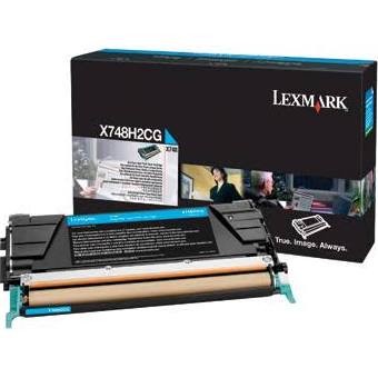 OEM Lexmark X748H2CG Toner Cartridge - Cyan
