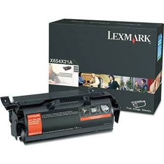 OEM Lexmark X654X21A Toner Cartridge - Black