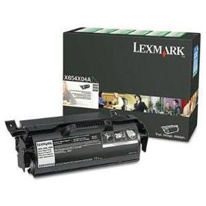 OEM Lexmark X654X04A Toner Cartridge - Black