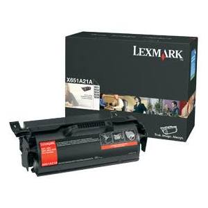 OEM Lexmark X651A21A Toner Cartridge - Black