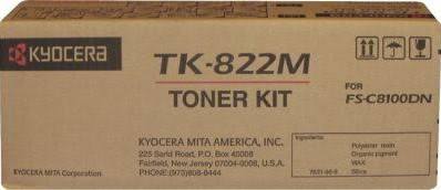 OEM Kyocera TK-822M Toner Cartridge - Magenta