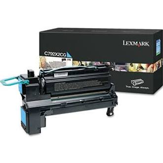 OEM Lexmark C792X2CG Toner Cartridge - Cyan