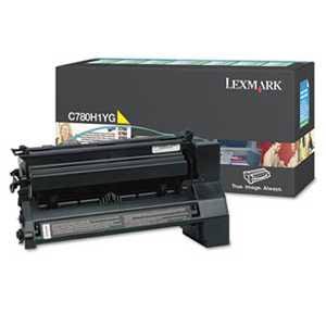 OEM Lexmark C780H1YG Toner Cartridge - Yellow