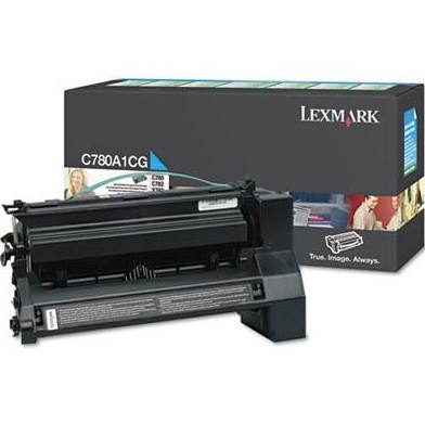 OEM Lexmark C780A1CG Toner Cartridge - Cyan