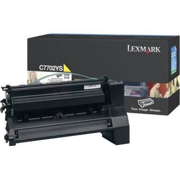 OEM Lexmark C7702YS Toner Cartridge - Yellow