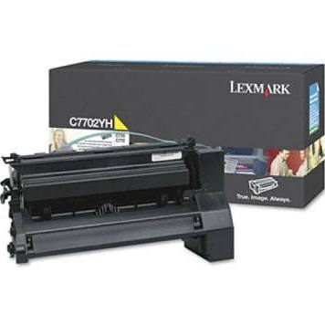 OEM Lexmark C7702YH Toner Cartridge - Yellow