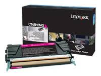 OEM Lexmark C748H2MG Toner Cartridge - Magenta