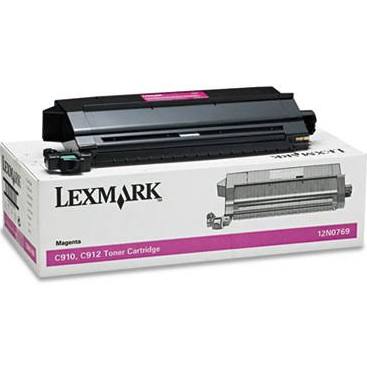 OEM Lexmark 12N0769 Toner Cartridge - Magenta