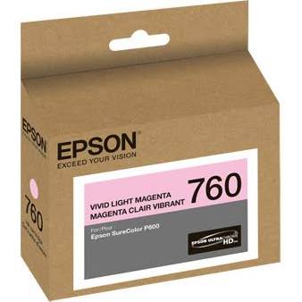 OEM Epson T760620 Ink Cartridge - Light Magenta