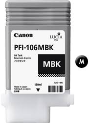 OEM Canon PFI-106MBK Ink Cartridge - Matte Black