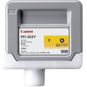 OEM Canon PFI-303Y Ink Cartridge - Yellow