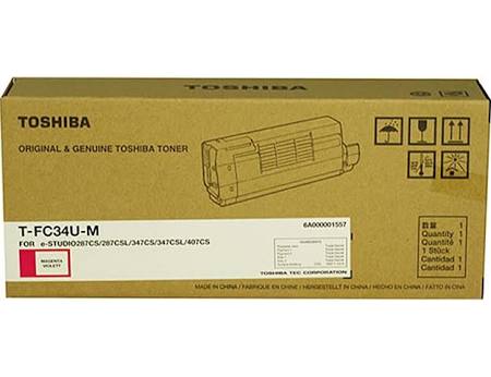 OEM Toshiba T-FC34U-M Toner Cartridge - Magenta