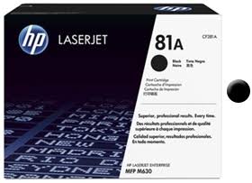 OEM HP 81A Toner Cartridge - Black