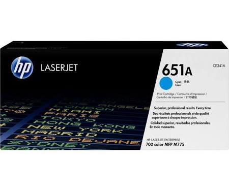 OEM HP 651A Toner Cartridge - Cyan