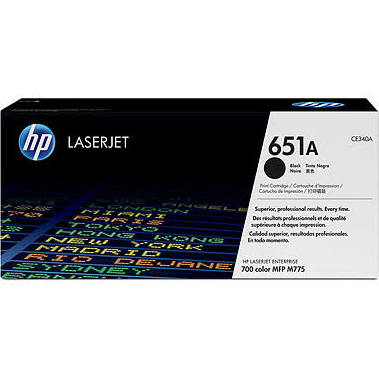 OEM HP 651A Toner Cartridge - Black
