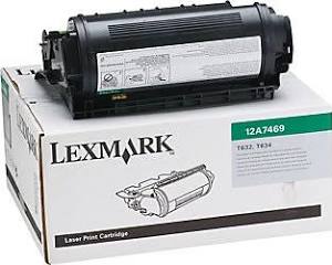 OEM Lexmark 12A7469 Toner Cartridge - Black