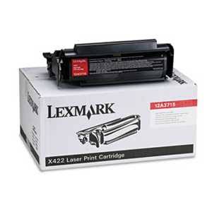 OEM Lexmark 12A3715 Toner Cartridge - Black
