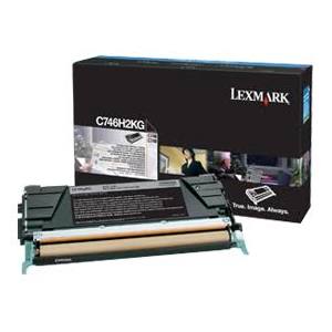 OEM Lexmark C746H2KG Toner Cartridge - Black