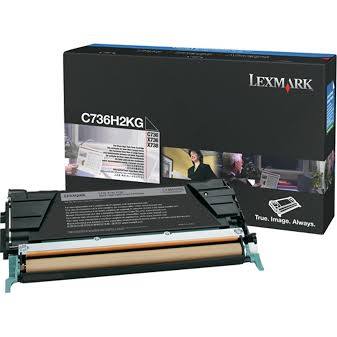 OEM Lexmark C736H2KG Toner Cartridge - Black