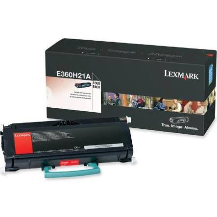 OEM Lexmark E360H21A Toner Cartridge - Black