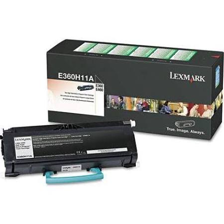 OEM Lexmark E360H11A Toner Cartridge - Black